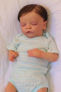 Authentic reborn baby doll Christopher with COA