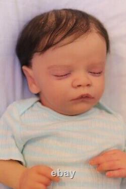 Authentic reborn baby doll Christopher with COA