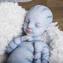 Avatar 18 Platinum Silicone Baby girl Doll Silicone Reborn Baby Doll Art Dolls