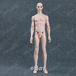 BJD 1/4 Doll Male Boy Resin Bare Body + Random Eyes + Face Make Up + Free Gifts