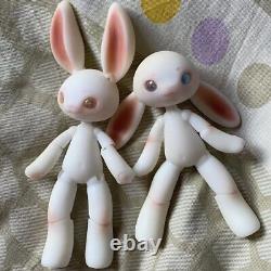 BJD doll 14cm rabbit mini action doll children's toy spherical joint doll Toys