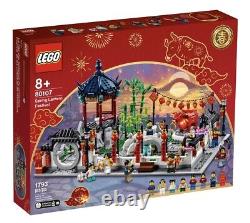 BRAND NEW Lego Spring Lantern Festival Chinese Set #80107 RETIRED 1793 Piece