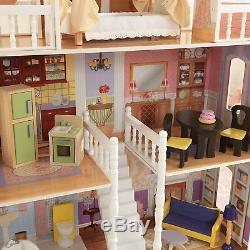 Barbie Dream House Size Dollhouse Furniture Girls Playhouse Play Fun Townhouse