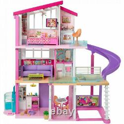 Barbie Dreamhouse Dollhouse With Pool Slide And Elevator 3 Years and Up