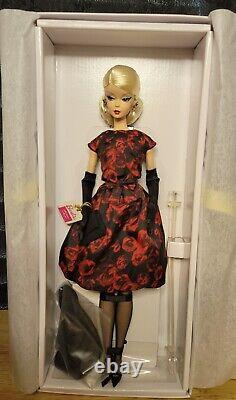 Barbie Elegant Rose Cocktail Dress Fashion Model Collection New In Box