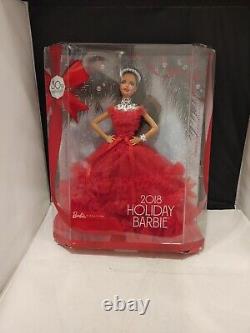 Barbie Signature 30th Anniversary 2018 Holiday Doll New Sealed box Damage