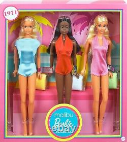 Barbie Signature Malibu Barbie & Friends Vintage Reproduction Gift Set 2021