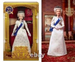 Barbie Signature Queen Elizabeth II Platinum Jubilee 2 Dolls Collectors In Hand