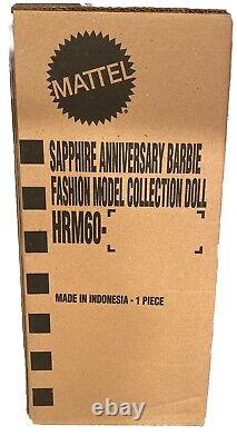 Barbie Signature Sapphire Anniversary Fashion Model Collection Doll! In Hand