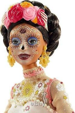 Barbie Signature Series Dia De Los Muertos 2020 Doll Day of the Dead Mattel CHOP
