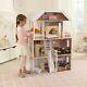 Barbie Size Dollhouse Furniture Girls Playhouse Dream Play Wooden Doll House New