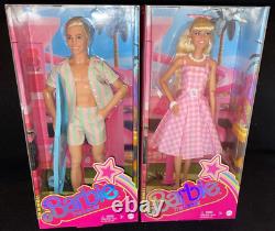 Barbie The Movie Doll Margot Robbie Barbie Pink WESTERN Movie Fashion SKATING