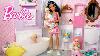 Barbie U0026 Ken Doll Family Babysitter Evening Routine