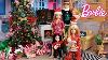 Barbie U0026 Ken Doll Family Christmas Morning Routine