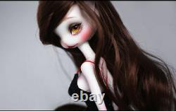 Bjd sd doll 1/6 long ear cat dolls resin model reborn face make up+ eyes white
