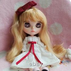 Blythe Articular doll Nude Straight blonde hair Dudu mouth Factory Joint Body12