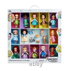 Brand New In Box Disney Store Animators Collection 13 5 Mini Dolls Gift Set