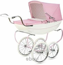 Brand New Silver Cross Princess Doll Pram Stroller with Doll and Changing Bag
