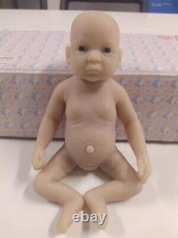 COSDOLL 10in Baby Doll Silicone Full Body Lifelike Newborn Baby Girl? Kids Gift