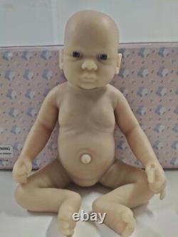 COSDOLL 10in Baby Doll Silicone Full Body Lifelike Newborn Baby Girl? Kids Gift