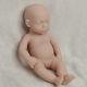 Cosdoll 12 2.3lb Soft Platinum Silicone Baby Doll Sleeping Baby Doll Unpainted