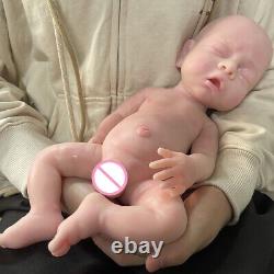 COSDOLL 14.9Full Silicone Reborn Dolls? Sleeping Newborn BoY? Can Take Pacifier