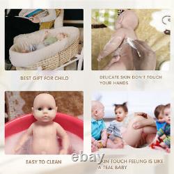 COSDOLL 16.5Full Body Silicone Lifelike Reborn Baby Doll Girl Newborn Cute Baby