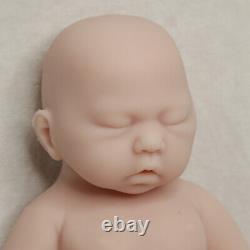 COSDOLL 17.5 Sleeping Baby Girl Lifelike Full Silicone Reborn Doll Infant Toy