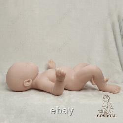 COSDOLL 17 in Newborn baby Reborn Baby Doll Platinum Silicone Baby Doll