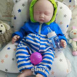 COSDOLL 17in Platinum Full Silicone Reborn Baby Doll Realistic Newborn Baby Doll