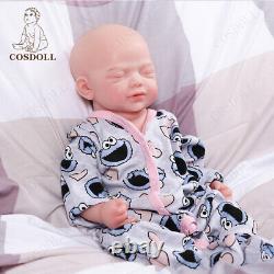 COSDOLL 18.5Full Body Platinum Silicone Doll WithDrink-Wet System Girl Baby 4.9lb