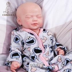 COSDOLL 18.5Full Body Platinum Silicone Doll WithDrink-Wet System Girl Baby 4.9lb