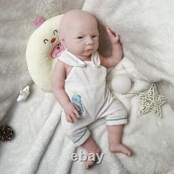 COSDOLL 18.5Full Body Silicone BOY Doll 3KG Newborn Reborn Baby Doll Open Eyes