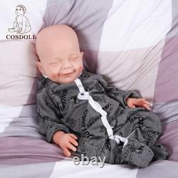 COSDOLL 18.5Reborn Baby Doll 6.8lb Full Body Platinum Silicone Boy Doll Newborn