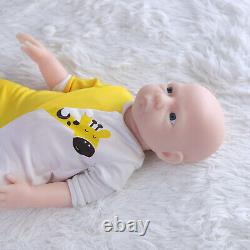 COSDOLL 18.5'' Handmade Reborn Baby Girl Lifelike Silicone Reborn Doll Unpainted