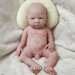 COSDOLL 18.5''Platinum Silicone Reborn Baby Doll Full Body Silicone Baby BoyDoll