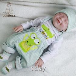 COSDOLL 18.5 in Full Body Silicone Reborn Baby Doll Newborn Baby Doll Girl Doll