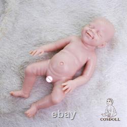 COSDOLL 18.5 in Full ecoflex Platinum Silicone Reborn Baby Girl Doll unpainted