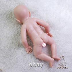 COSDOLL 18.5 in Full ecoflex Platinum Silicone Reborn Baby Girl Doll unpainted