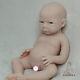 Cosdoll 18.5 In Unpainted Reborn Baby Doll Full Body Silicone Doll Newborn Baby