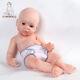 Cosdoll 18'' Reborn Baby Girl Dolls Full Platinum Silicone Lifelike Doll Newborn
