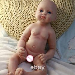 COSDOLL 19 inch Full Soft Silicone Boy Reborn Doll Silicone Dolls Realistic Baby