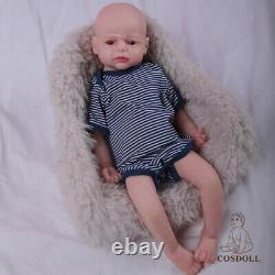 COSDOLL 22 in Platinum Silicone Reborn Baby Doll Painted Lifelike Baby Dolls USA