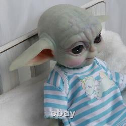 COSDOLL Baby Yoda Dolls Silicone Elf doll Full Silicone Reborn Baby