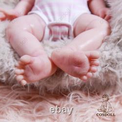 COSDOLL Newborn Baby Doll with Full ecoflex platinum silicone reborn baby doll