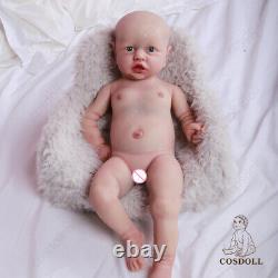 COSDOL 22 Reborn Baby Dolls 4.7KG Full Silicone Baby Doll with Drink-Wet system