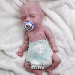 COSODLL 15.7'' Soft Full Body Silicone Reborn Baby Sleeping Baby Doll