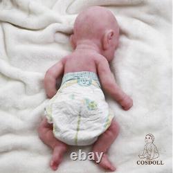 COSODLL 15.7 in Full Body Silicone Doll Newborn Baby Boy Doll Reborn Baby Doll