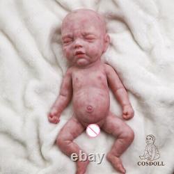 COSODLL 15.7 in Full Body Silicone Doll Newborn Baby Boy Doll Reborn Baby Doll