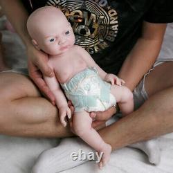 COSODLL 17 Reborn Baby Doll Real Silicone Platinum Silicone Baby Doll Kids Gift